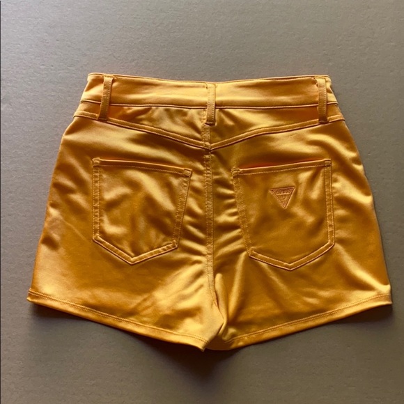 NEW GUESS Jamaica High Rise Casual Chino Shorts 4 - Picture 6 of 8